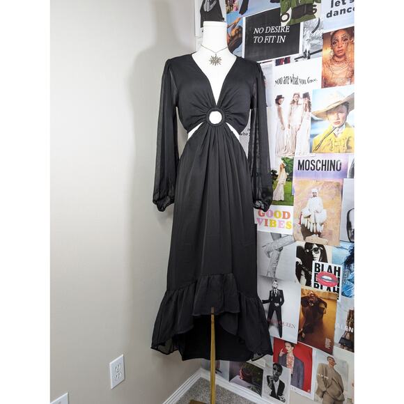 Y2k Cutout Dress - Picture 1 of 7